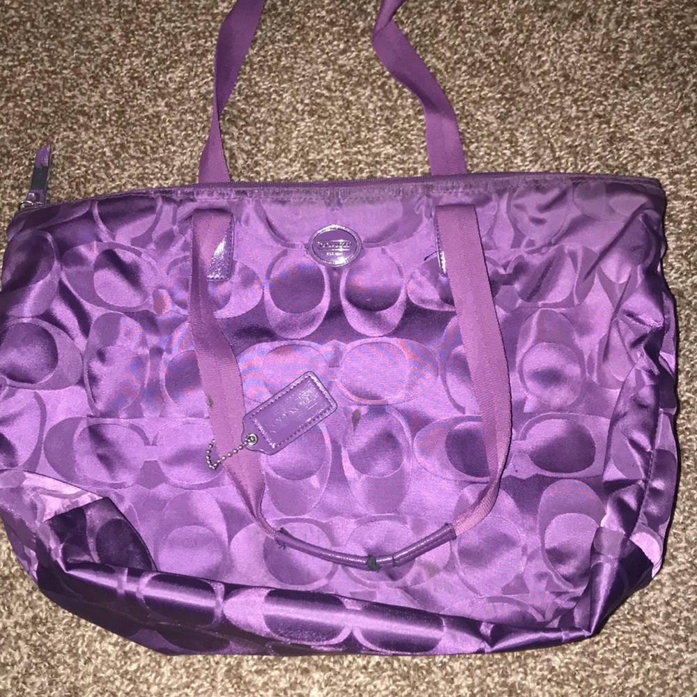 Coach travel bag